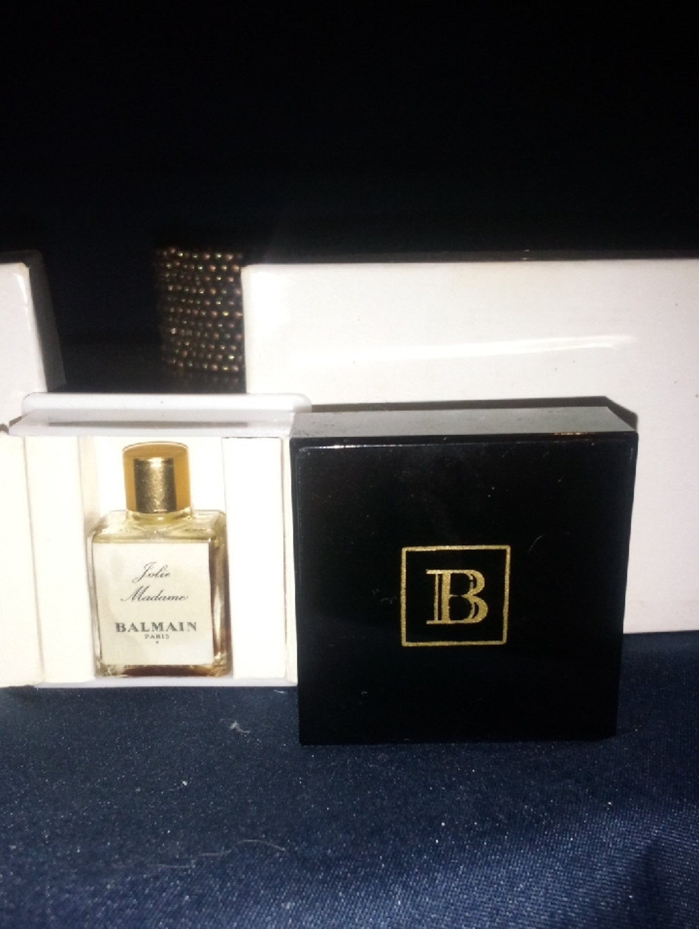 Balmain Jolie Madame 0.5 oz Perfume In Original Resin "B" Case